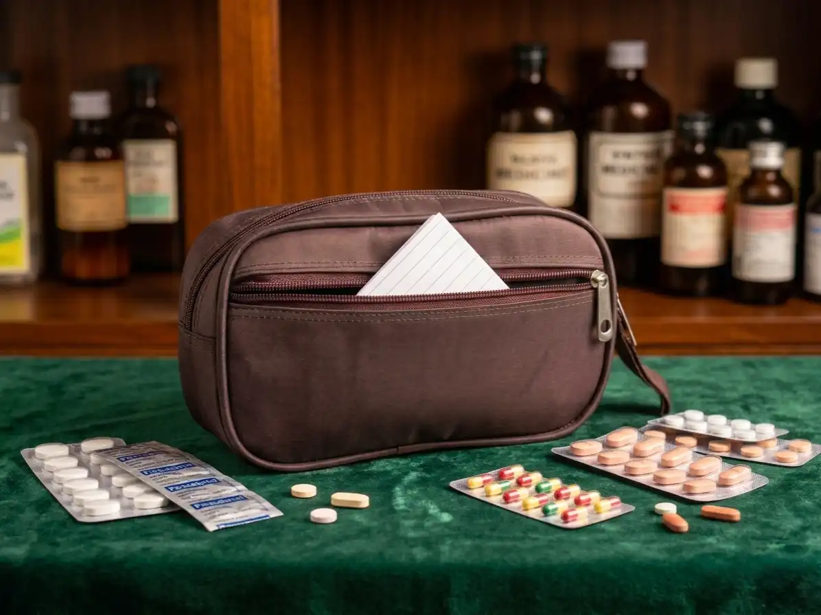 medicine bag back side